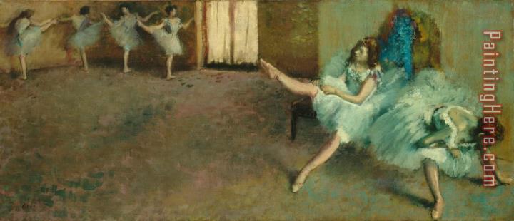 Edgar Degas Before The Ballet